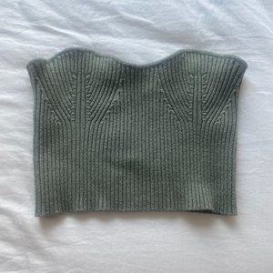 Zara knitted crop top